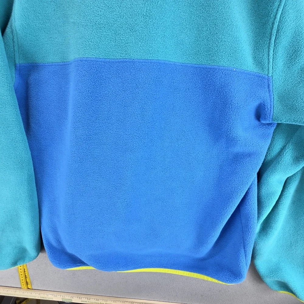 Patagonia Jacket Mens Large Blue Lightweight Synchilla Snap-T Fleece Pullover